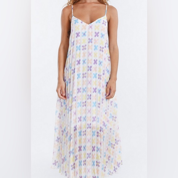 Molly Bracken Pattern Maxi XS NWOT - Picture 1 of 3